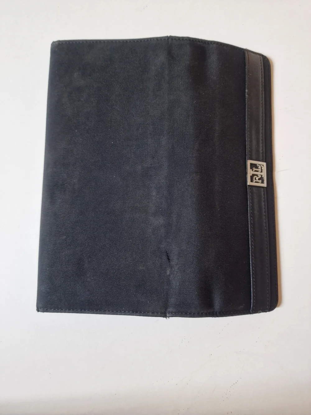 Ralph Lauren Black Continental Clutch Wallet